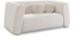 Abbington 70" Boucle Fabric Upholstered Loveseat - Image 2