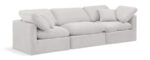 Indulge 105" Velvet Upholstered 3pc. Modular Sofa - Image 5