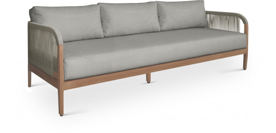 39629.jpg Maui 88" Water Resistant Fabric Upholstered Outdoor Patio Sofa - Image 1