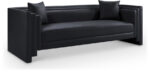 Everett 88.5" Vegan Leather Upholstered Sofa