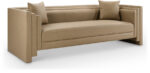 Everett 88.5" Vegan Leather Upholstered Sofa - Image 5