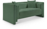 Everett 67" Chenille Fabric Upholstered Loveseat - Image 6