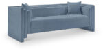 Everett 88.5" Chenille Fabric Upholstered Sofa - Image 4