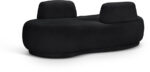 Argyle Teddy Fabric Upholstered Chaise/Loveseat