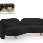 Daphne 89" Chenille Fabric Upholstered Sofa