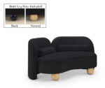 Daphne 64" Velvet Upholstered Loveseat