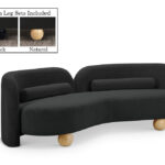 Daphne 89" Boucle Fabric Upholstered Sofa