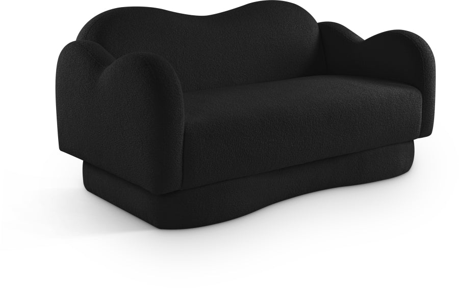 44267.jpg Bloom 58" Teddy Fabric Upholstered Loveseat - Image 1
