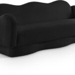 Bloom 82" Teddy Fabric Upholstered Sofa
