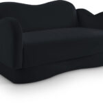 Bloom 58" Velvet Upholstered Loveseat