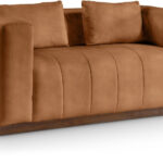 Mallina 67" Vegan Leather Upholstered Loveseat