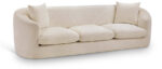 Penelope 92.5" Chenille Fabric Upholstered Sofa - Image 6