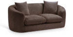 Penelope 66.5" Chenille Fabric Upholstered Loveseat - Image 8