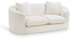 Penelope 66.5" Chenille Fabric Upholstered Loveseat - Image 7