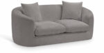 Penelope 66.5" Chenille Fabric Upholstered Loveseat - Image 2