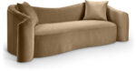 Destin 91" Velvet Upholstered Sofa - Image 3