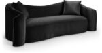 Destin 91" Velvet Upholstered Sofa