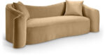 Destin 91" Velvet Upholstered Sofa - Image 7