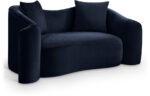 Destin 70" Velvet Upholstered Loveseat - Image 2