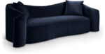 Destin 91" Velvet Upholstered Sofa - Image 2