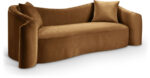 Destin 91" Velvet Upholstered Sofa - Image 10