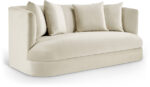 Alder 66" Velvet Upholstered Loveseat - Image 5