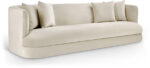 Alder 93.5" Velvet Upholstered Sofa - Image 5