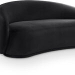Emery 77" Velvet Upholstered Loveseat