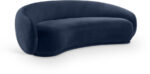 Emery 95" Velvet Upholstered Sofa - Image 2