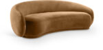 Emery 95" Velvet Upholstered Sofa - Image 10