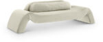 Austin 107" Velvet Upholstered Sofa - Image 5