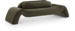 Austin 107" Velvet Upholstered Sofa - Image 4