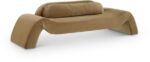 Austin 107" Velvet Upholstered Sofa - Image 8