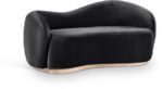 Gustavo 72.5" Velvet Upholstered Loveseat