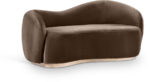 Gustavo 72.5" Velvet Upholstered Loveseat - Image 5