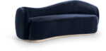 Gustavo 92.5" Velvet Upholstered Sofa - Image 2