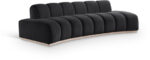 Jace 106" Velvet Upholstered Sofa