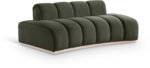 Jace 78.5" Velvet Upholstered Loveseat - Image 3
