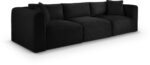 Shaggy 109" Corduroy Performance Fabric Upholstered Modular Sofa