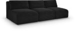 Shaggy 93" Corduroy Performance Fabric Upholstered Modular Sofa