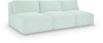 Shaggy 93" Corduroy Performance Fabric Upholstered Modular Sofa - Image 7