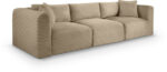 Shaggy 109" Corduroy Performance Fabric Upholstered Modular Sofa - Image 5