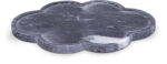 Rimini Genuine Marble Clover Shaped Tray