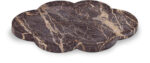 Rimini Genuine Marble Clover Shaped Tray - Image 3