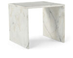 Vernazza Genuine Marble End / Side Table - Image 3