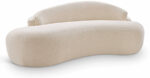 Caspian 79" Chenille Fabric Upholstered Loveseat - Image 2