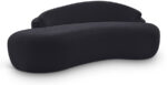 Caspian 79" Chenille Fabric Upholstered Loveseat