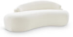 Caspian 79" Chenille Fabric Upholstered Loveseat - Image 5