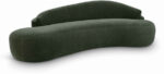 Caspian 101" Chenille Fabric Upholstered Sofa - Image 4