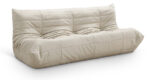 Relax 77.75" Vegan Leather Upholstered Sofa - Image 2